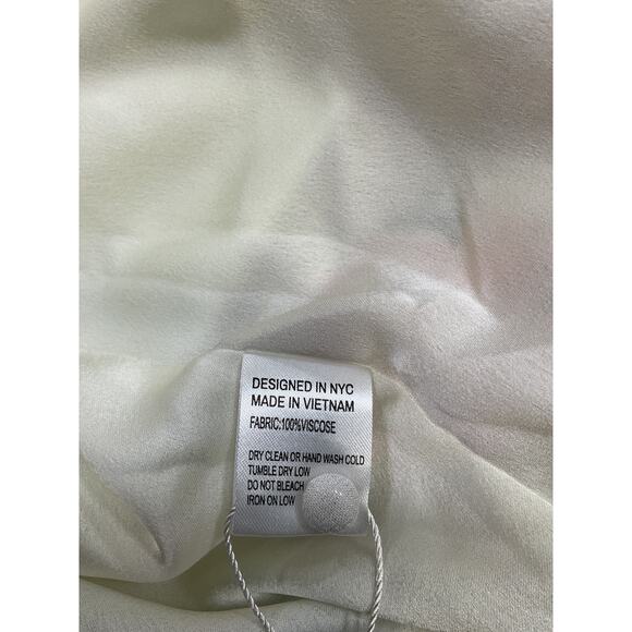 Yumi Kim 'Chrissy' White Poly  Dress Size L - Picture 5 of 5